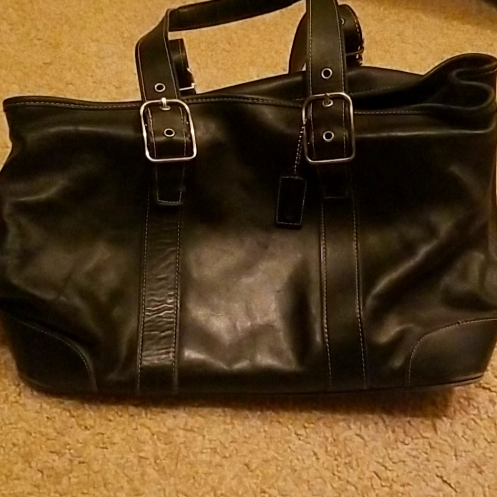 VINTAGE Coach large tote